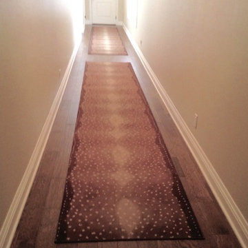 Custom sized Karastan Aberdeen Antelope runners for an extra long hallway