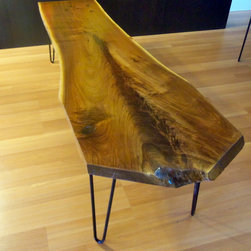 Live Edge Black Walnut Coffee Table - Products