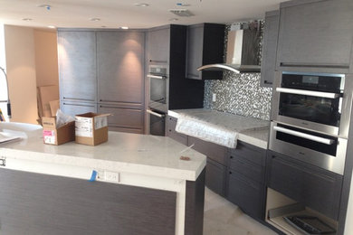 Example of a trendy kitchen design in Dallas