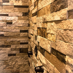 Stone Shower using light weight Texas stone - Products