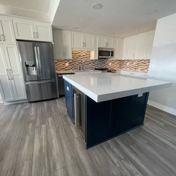 Transitional Kitchen Remodel Done in Portland Door