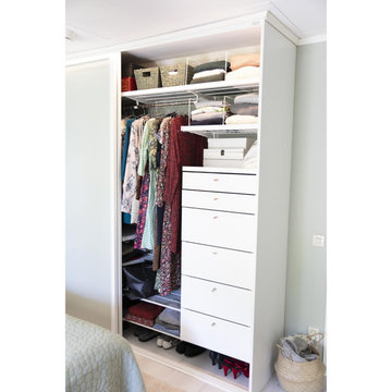 Elfa wardrobe refit London
