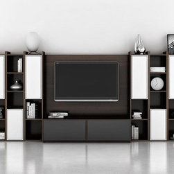 Modern Wall Unit Lyrics 23 by Huppe - $8,762.00 - Entertainment Centers And Tv Stands