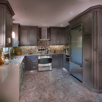 Small Accessory Packed Kitchen