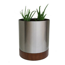 Knox Modern Cylinder Planter - Products