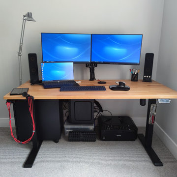 PC Fan DIY electric standing desk for sit