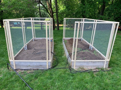 Raised Bed Fence Question