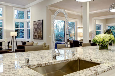 Inspiration for a modern kitchen remodel in Jacksonville