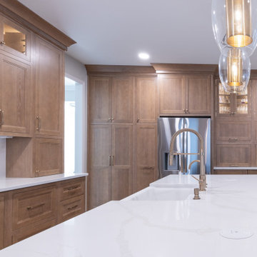 Dream Kitchen Remodel with Expanded Layout and Custom Details