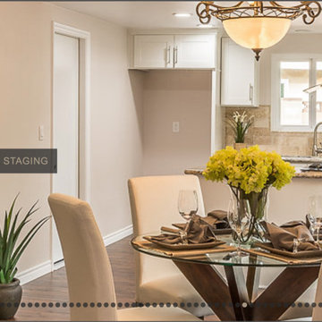 AFTER - KITCHEN & DINING ROOM SPACE