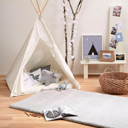 bellybutton Rugs in Silver - Rugs