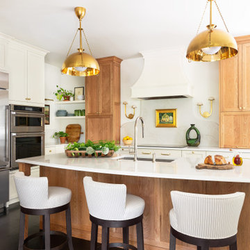 Timeless White Kitchen Remodel