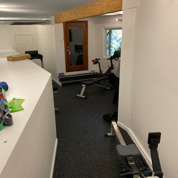 Basement remodeling- Los Gatos