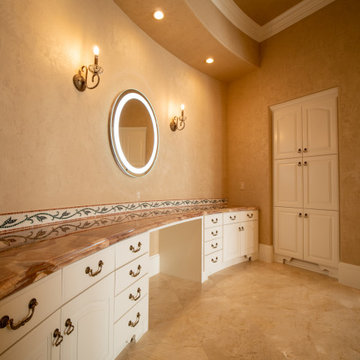 Mediterranean New Construction - Master Bath