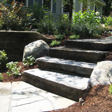 Irregular Bluestone Steps