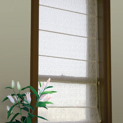 Clear Wiggle Roman Shade - Roller Shades