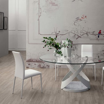Capri Contemporary Dining Table by Tonin Casa