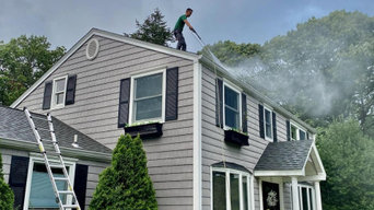 Pressure Washing Residential Home in Coram, NY