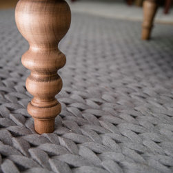 When Traditional meets industrial - Floor Rugs