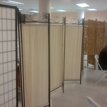 Decorative Room Divider Folding Screen Partitions for Mechitzahs
