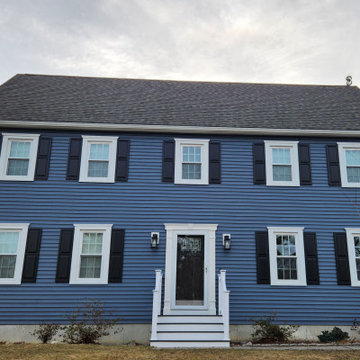 CertainTeed Vinyl Siding in Pacific Blue, Marion, MA