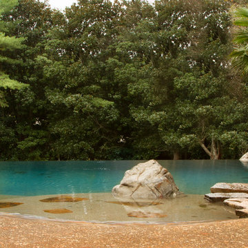 Natural Infinity Edge Pool & Lagoon