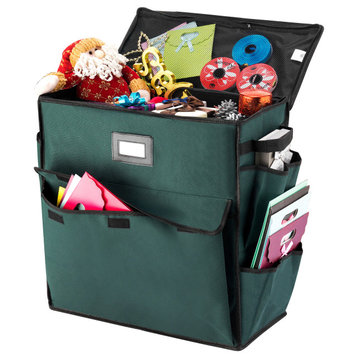 Wrapping Paper Storage Center Portable Gift Wrap Station to Stow and Organize