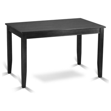 But-Blk-T Buckland Counter Height Rectangular Table 30"x48" In Black Finish