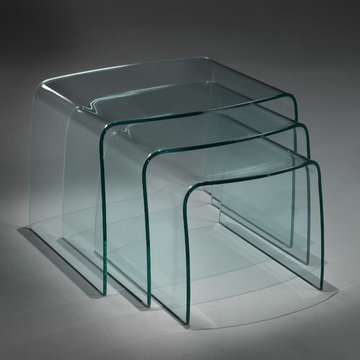 Scalli Transparent Nesting Tables - $500.10