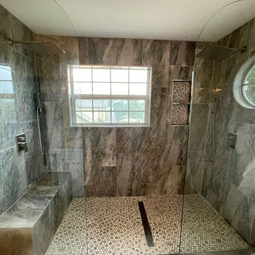Create Walk in shower From scratch