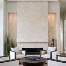 Playa fireplace wall
