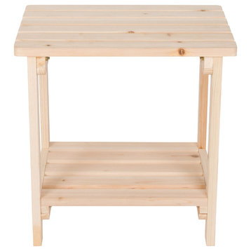 Rectangular Side Table, Natural, Small