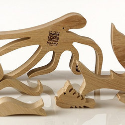 16 Pesci Puzzle by Danese Milano - Tabletop Accessories