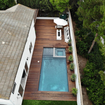 IPE Decks Around Pool
