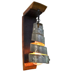 Industrial Wall Sconces by Wine Country Craftsman