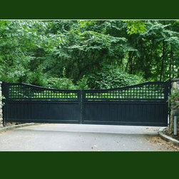 Wide Double Entrance Gate - Outdoor Products