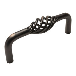 Cosmas - Birdcage Cabinet Pull, Oil Rubbed Bronze, Set of 10 - Cabinet And Drawer Handle Pulls