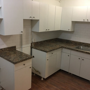 Rental unit kitchen remodeling