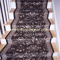 Custom Stair Runners - Carpet Tiles