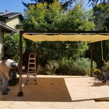 Mountain View backyard