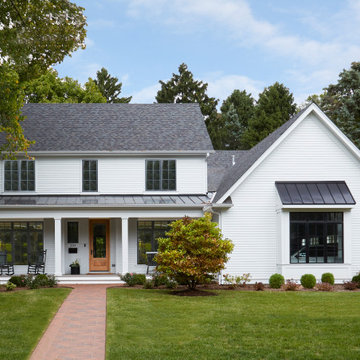 New Farmhouse - Front Elevation