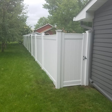 PVC Privacy Fence