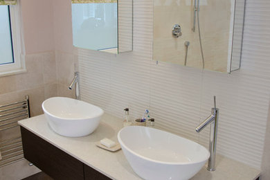 Photo of a contemporary bathroom in Oxfordshire.