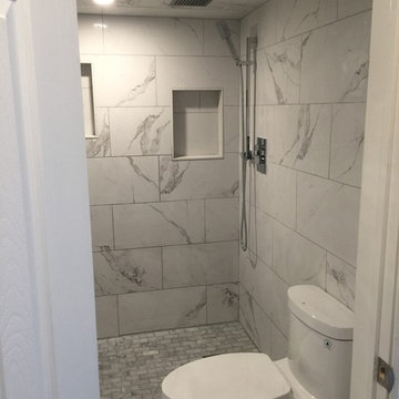 Ensuite Bath Upgrade White/Marble