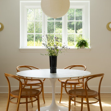 En Blanc: Kitchen, Dining, Mudroom, Laundry Room, Primary/Hall/Guest Bath