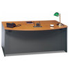 72 in. Front Desk in Natural Cherry