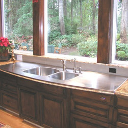 Stainless Steel Sink and Counter Top - Kitchen Sinks