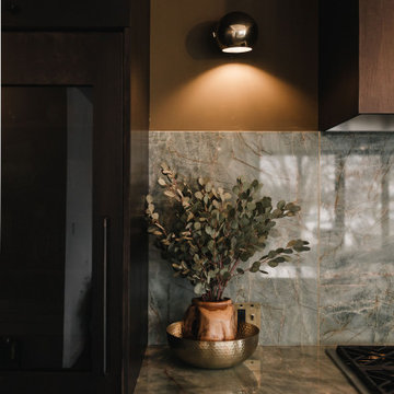 Calm kitchen, busy family