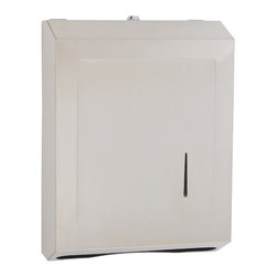 SCAL-162 Surface Mounted C-fold Tissue Paper Dispenser W/ Lock - Bathroom Accessories