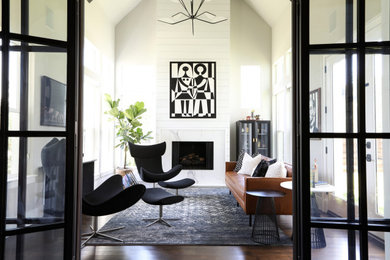 Inspiration for a family room remodel in Dallas